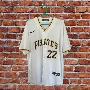 Nike Pittsburgh Pirates Andre McCutchen #22 White Baseball Jersey
